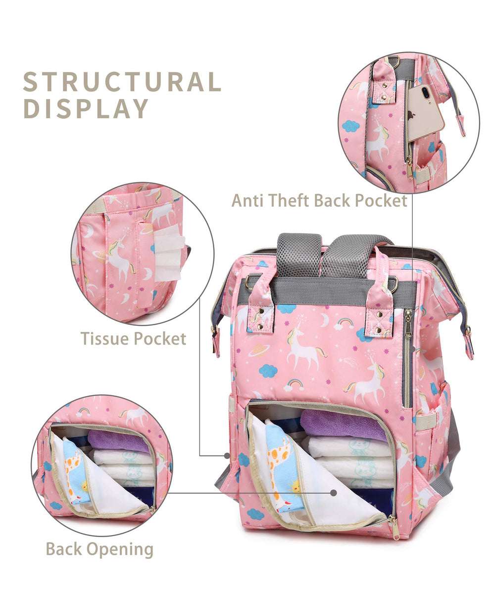 Baby Diaper Bag Pack - Alpaca 🦙 - Image 11
