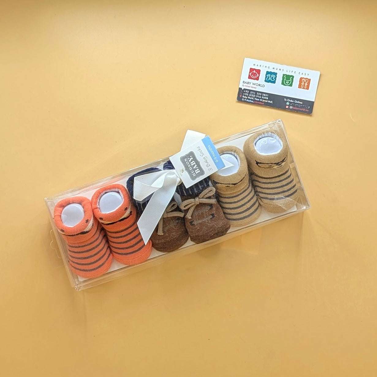 Premium Quality Baby Pack of 3 Booties Set - Image 17