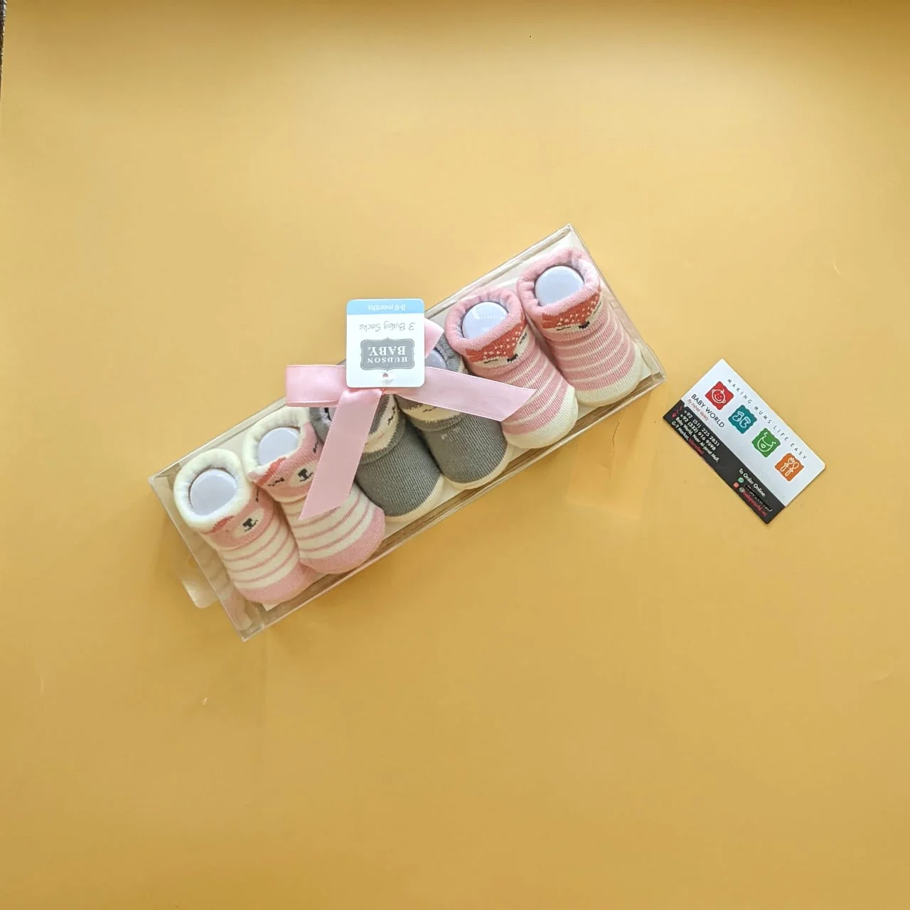 Premium Quality Baby Pack of 3 Booties Set - Image 24