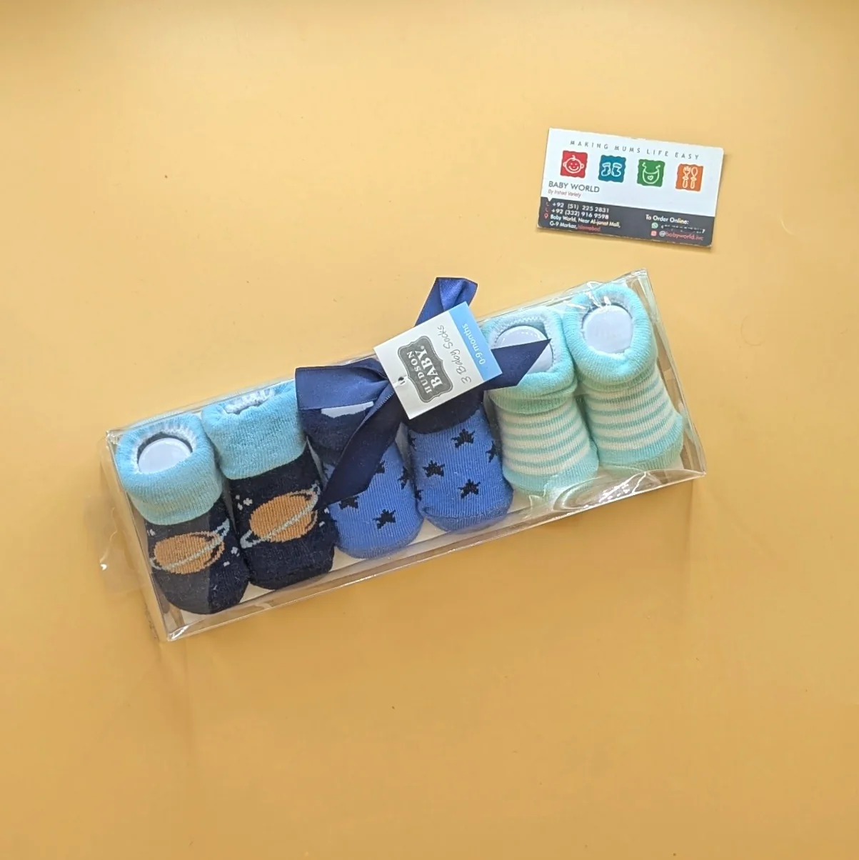 Premium Quality Baby Pack of 3 Booties Set - Image 27