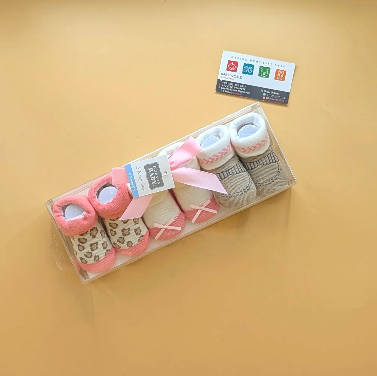 Premium Quality Baby Pack of 3 Booties Set - Image 34