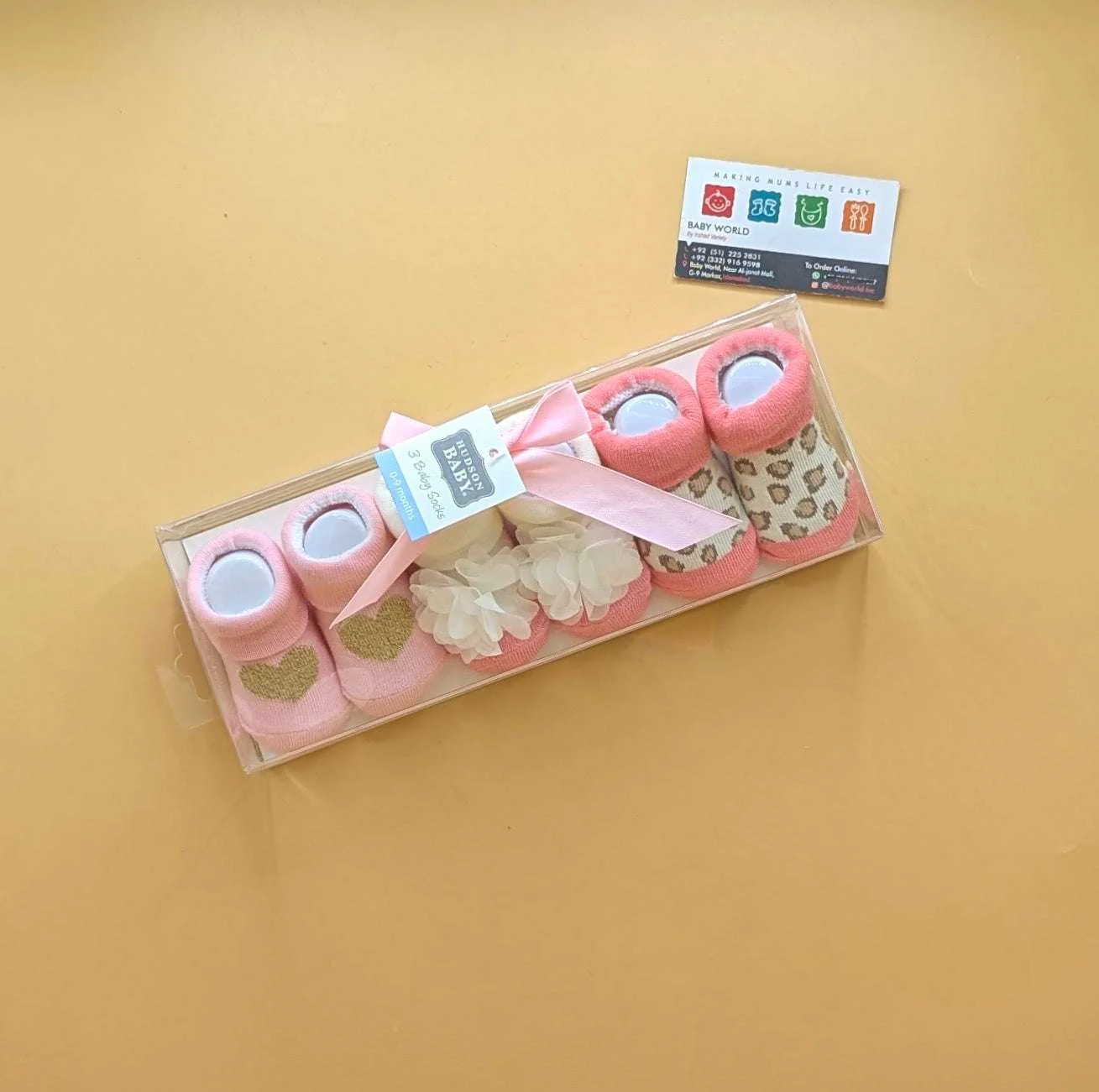 Premium Quality Baby Pack of 3 Booties Set - Image 4