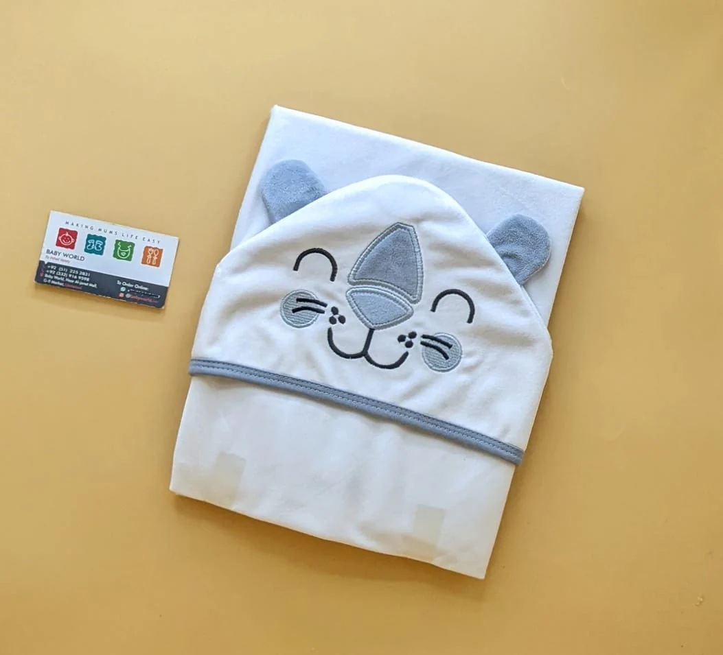 Hooded Wrapping Sheet/Blanket - Winter - Rhino 🦏 - Image 5