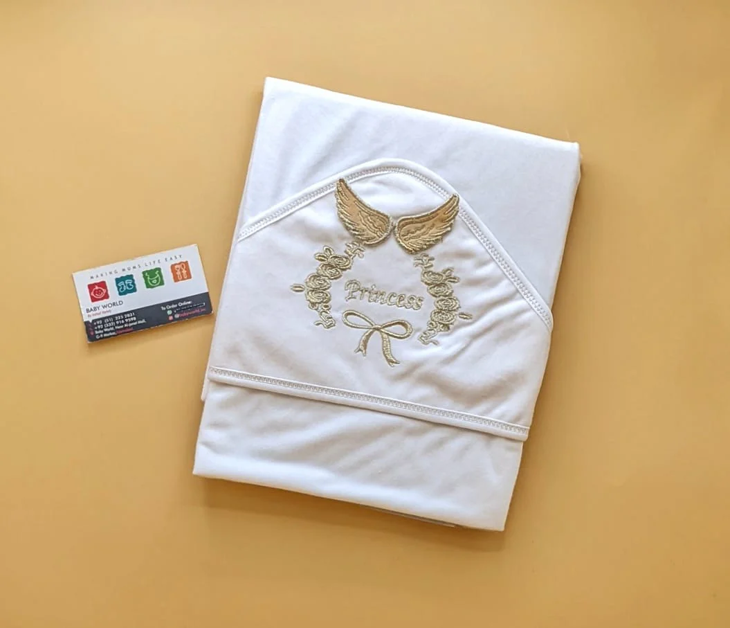 Hooded Wrapping Sheet/Blanket - Winter - Wings (Prince/Princess) - Image 11