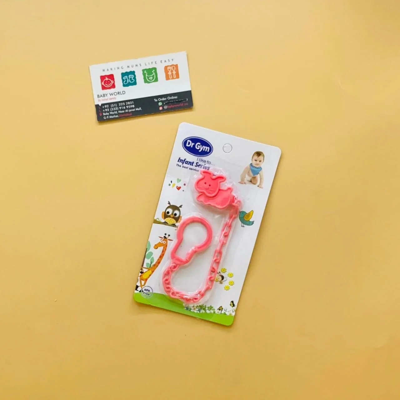 Pacifier Chain - Kitty - Image 3