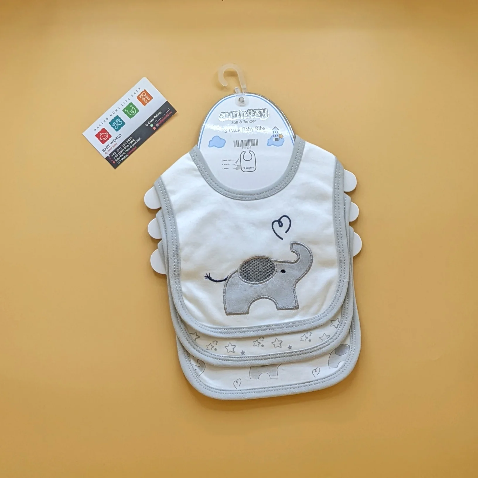 Pack of 3 Bibs - Image 15