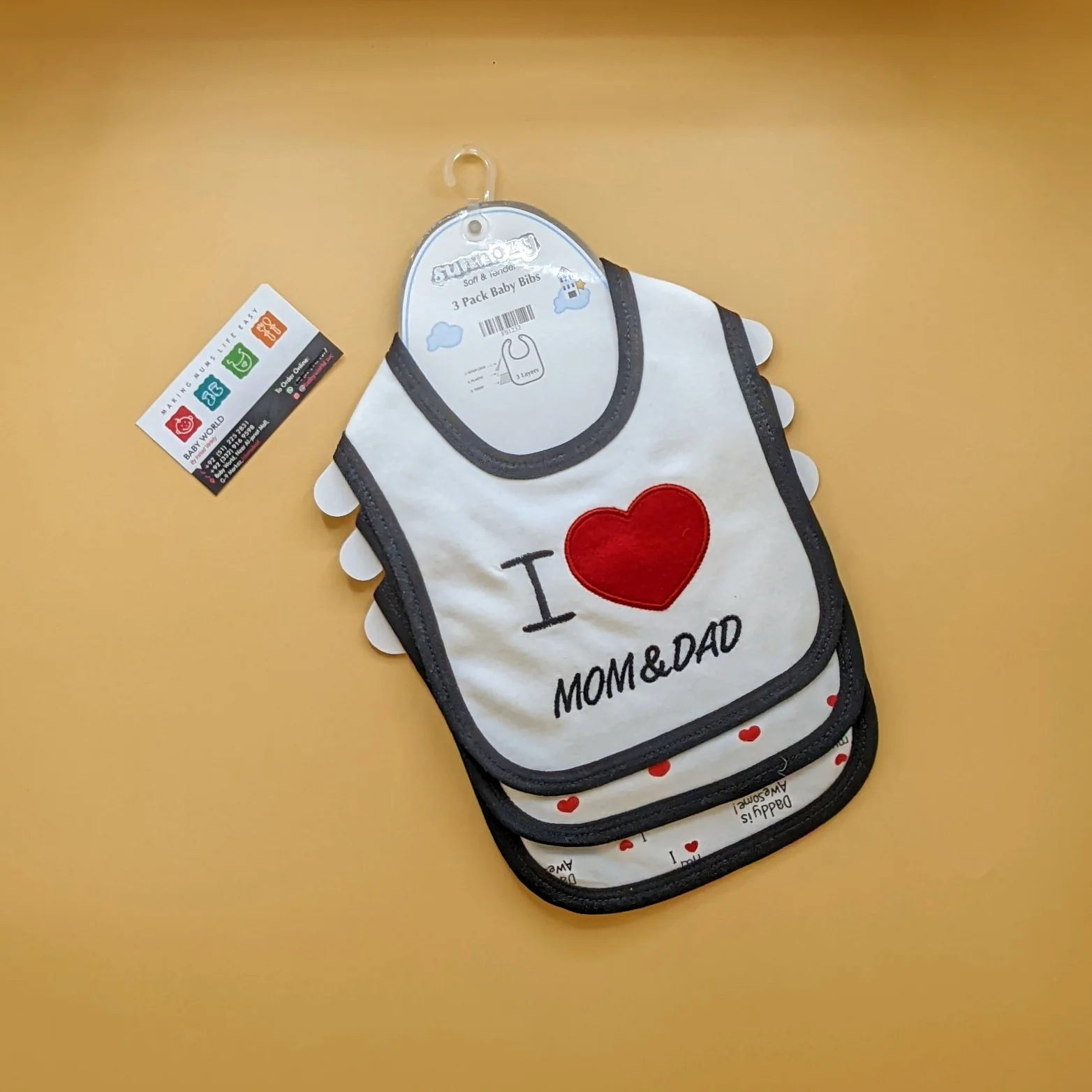 Pack of 3 Bibs - Image 17