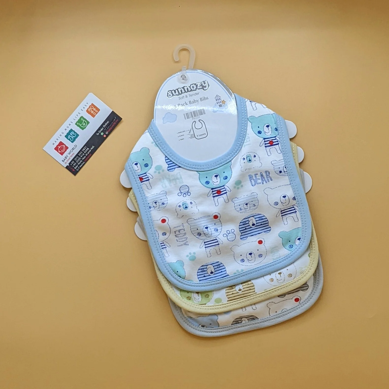 Pack of 3 Bibs - Image 18