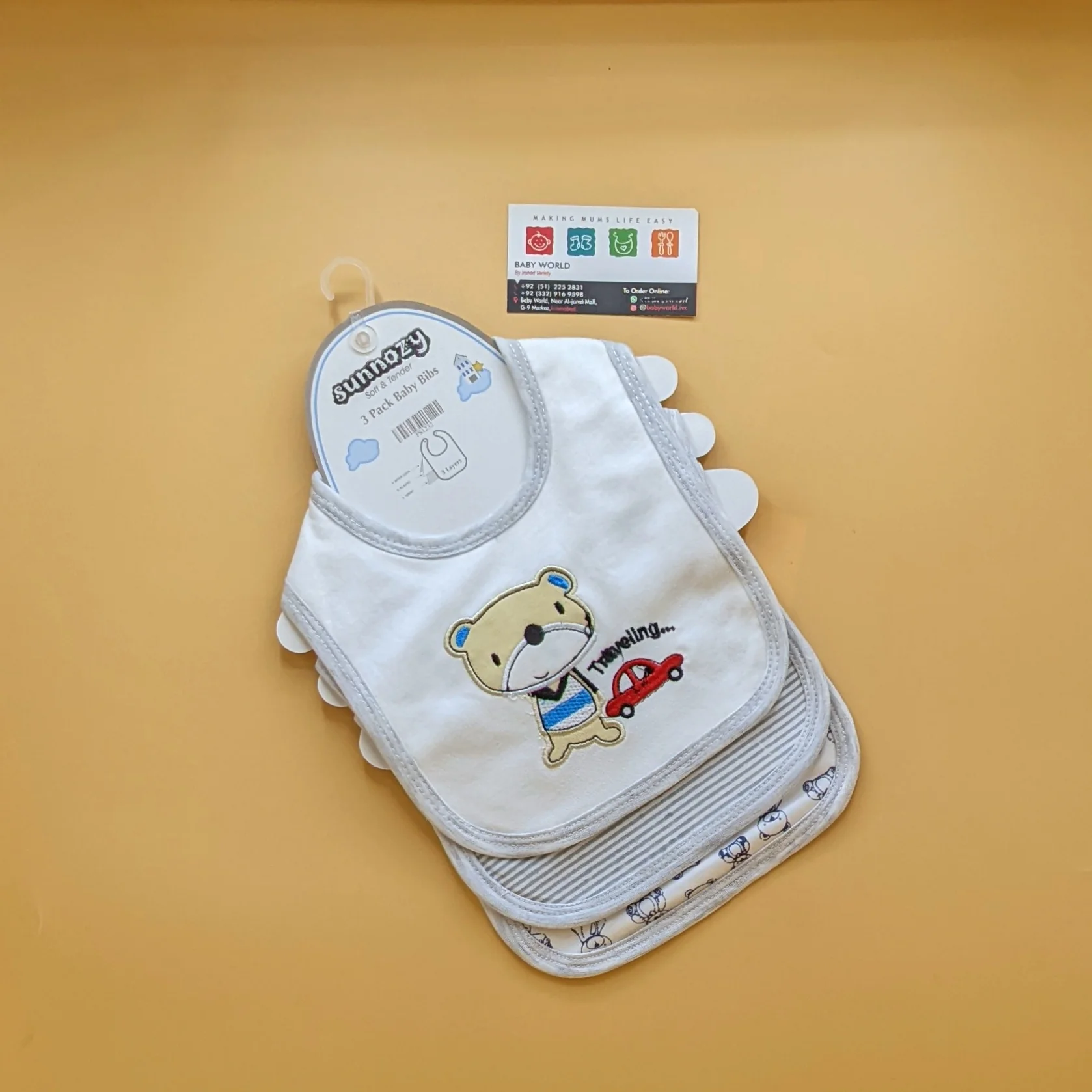 Pack of 3 Bibs - Image 3