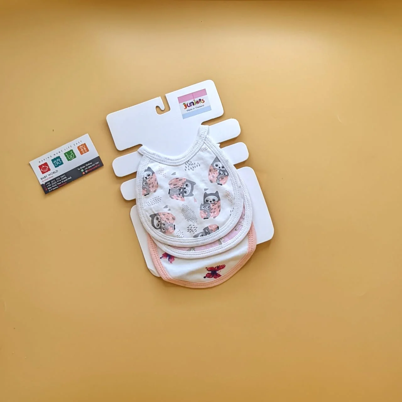 Pack of 3 Bibs - Assorted - Image 3