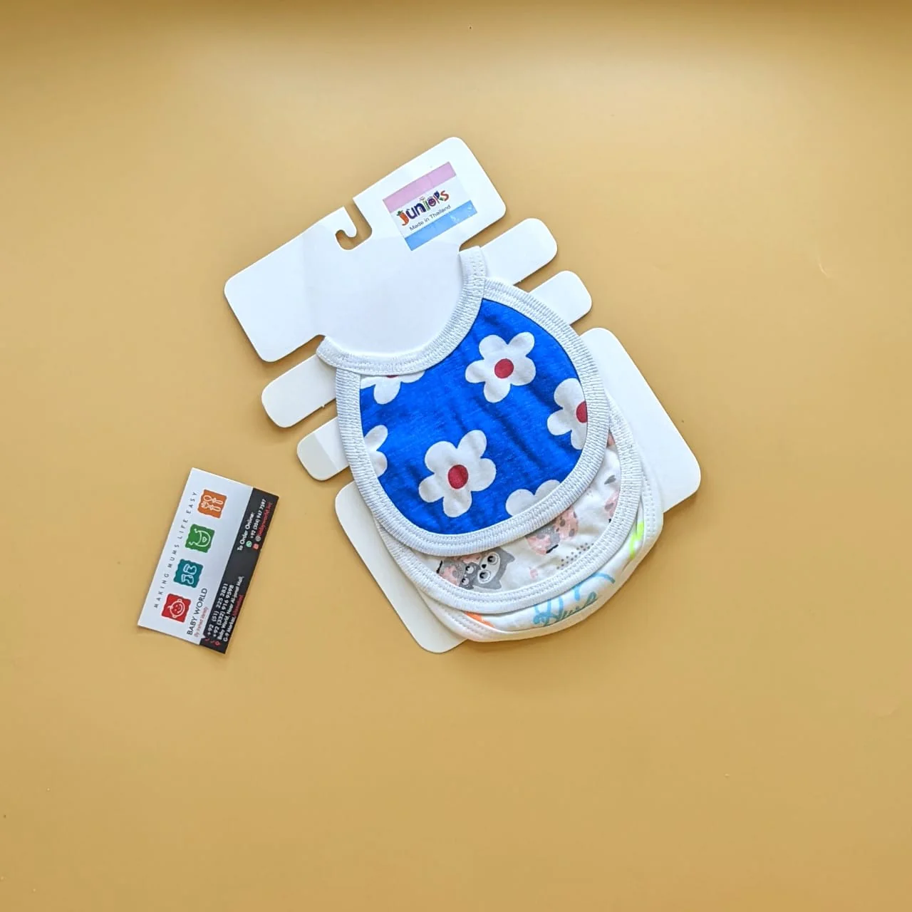 Pack of 3 Bibs - Assorted - Image 4