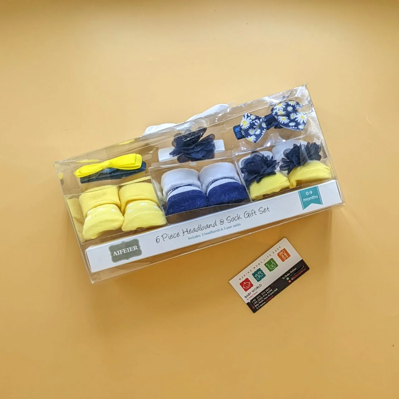 Pack of 3 Booties & Headbands Set - Image 5