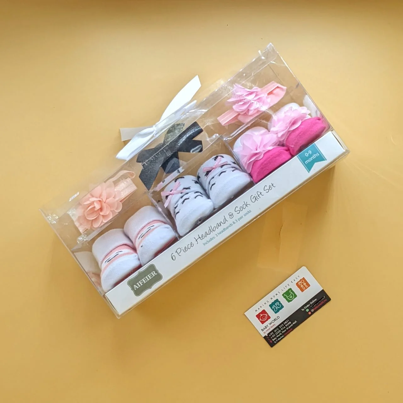 Pack of 3 Booties & Headbands Set - Image 8