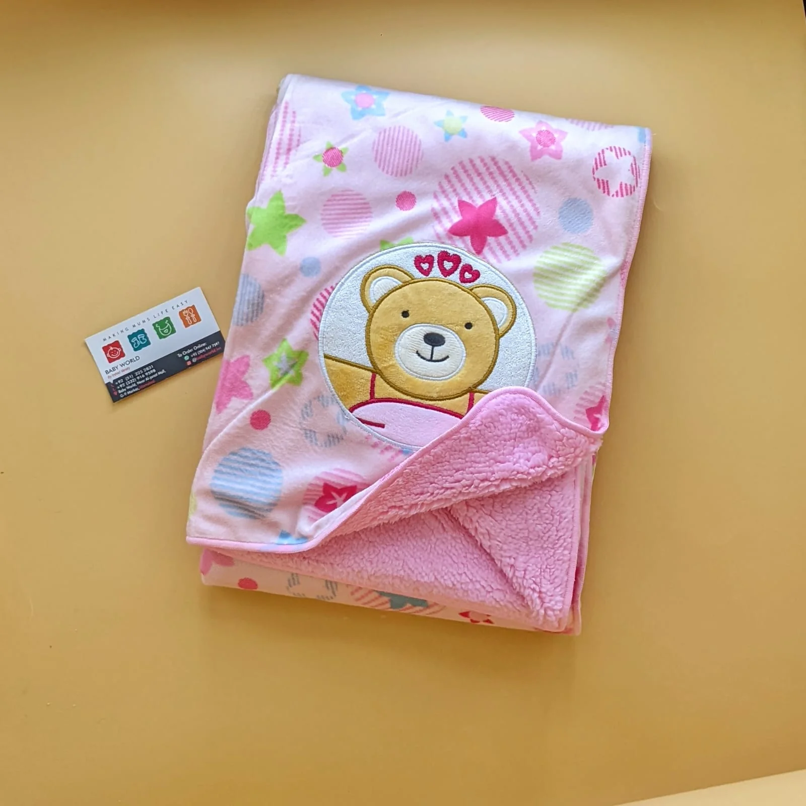 Double Layer Baby Blanket - Image 4