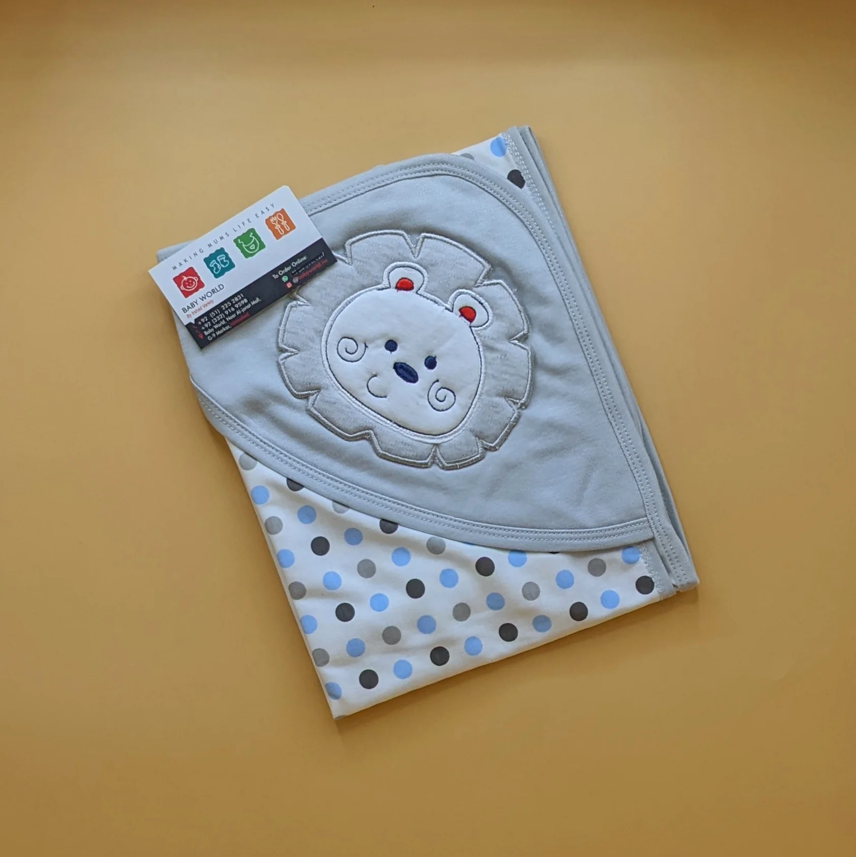 Wrapping Sheet - Lion/Dots - Image 3